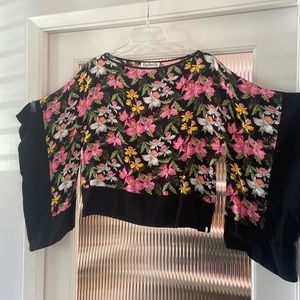 Key Lime Pie oriental style blouse